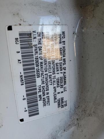 5FNRL18063B136339 - 2003 HONDA ODYSSEY EXL 白色 照片 13