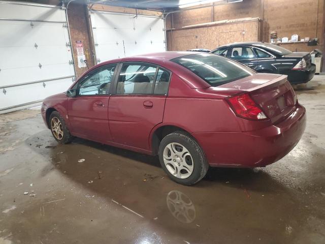 1G8AJ52F24Z136688 - 2004 SATURN ION LEVEL 2 勃艮第红 照片 2