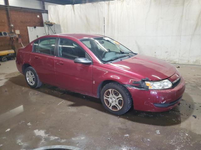 1G8AJ52F24Z136688 - 2004 SATURN ION LEVEL 2 勃艮第红 照片 4
