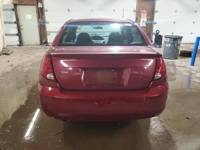 1G8AJ52F24Z136688 - 2004 SATURN ION LEVEL 2 勃艮第红 照片 6
