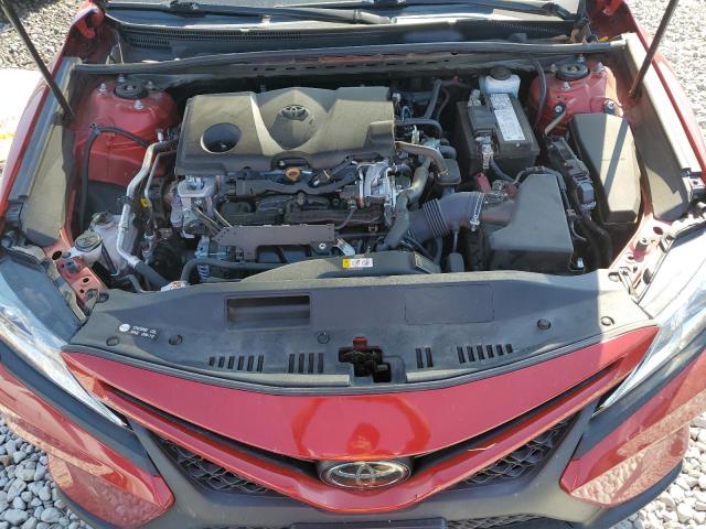 4T1G11AK0LU378006 - 2020 TOYOTA CAMRY SE RED photo 11