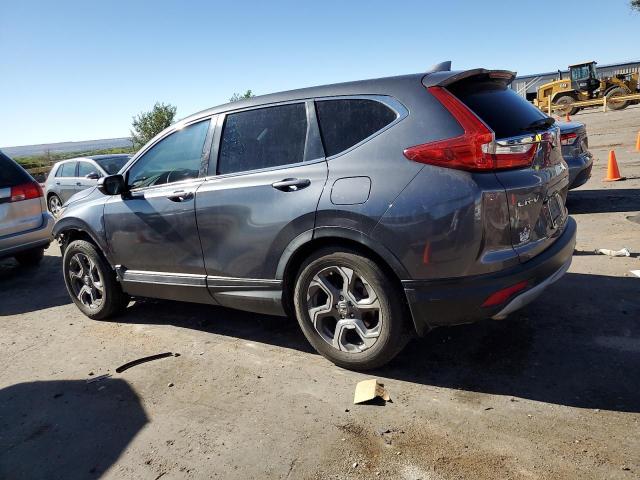 7FARW1H54JE027687 - 2018 HONDA CR-V EX ნაცრისფერი ფოტო 2