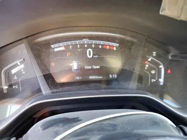 7FARW1H54JE027687 - 2018 HONDA CR-V EX ნაცრისფერი ფოტო 9