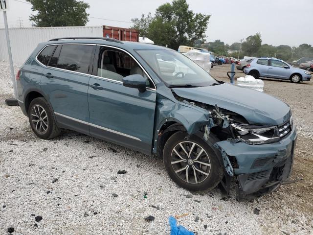 3VV2B7AX8MM061267 - 2021 VOLKSWAGEN TIGUAN SE Теңіз көгі фото 4