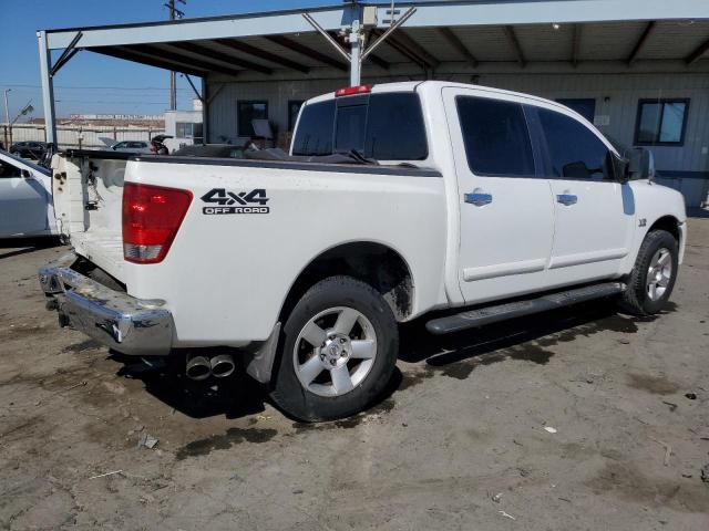 1N6AA07B74N540198 - 2004 NISSAN TITAN XE WHITE photo 3