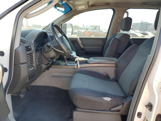 1N6AA07B74N540198 - 2004 NISSAN TITAN XE WHITE photo 7