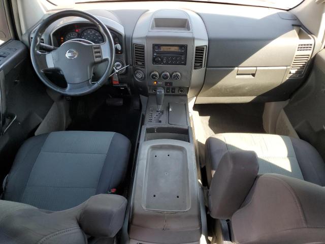 1N6AA07B74N540198 - 2004 NISSAN TITAN XE WHITE photo 8