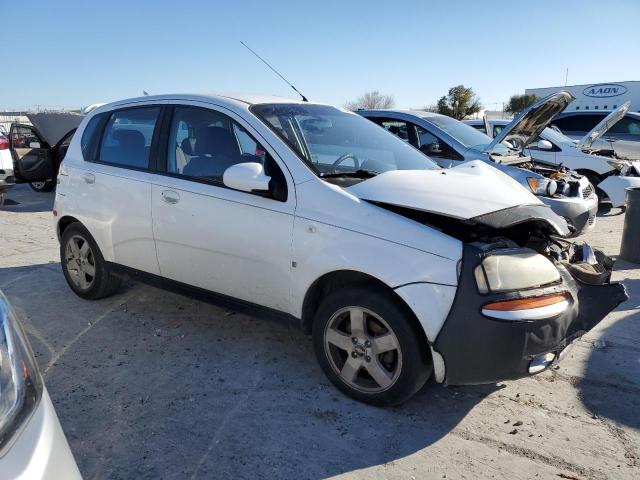 KL1TD66637B743693 - 2007 CHEVROLET AVEO BASE WHITE photo 4