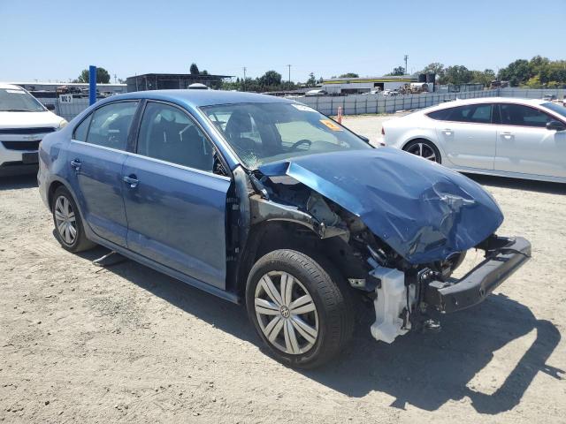 3VW2B7AJ3HM281672 - 2017 VOLKSWAGEN JETTA S BLUE photo 4
