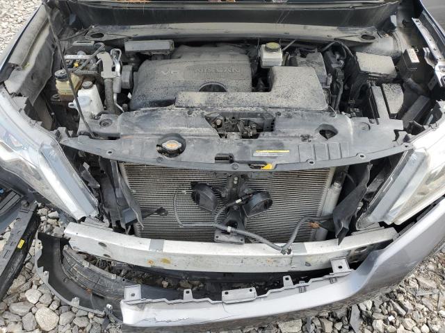 5N1DR2MM9KC613411 - 2019 NISSAN PATHFINDER S GRAY photo 12