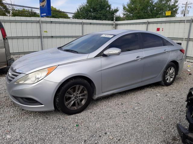 5NPEB4AC7EH835037 - 2014 HYUNDAI SONATA GLS SILVER photo 1