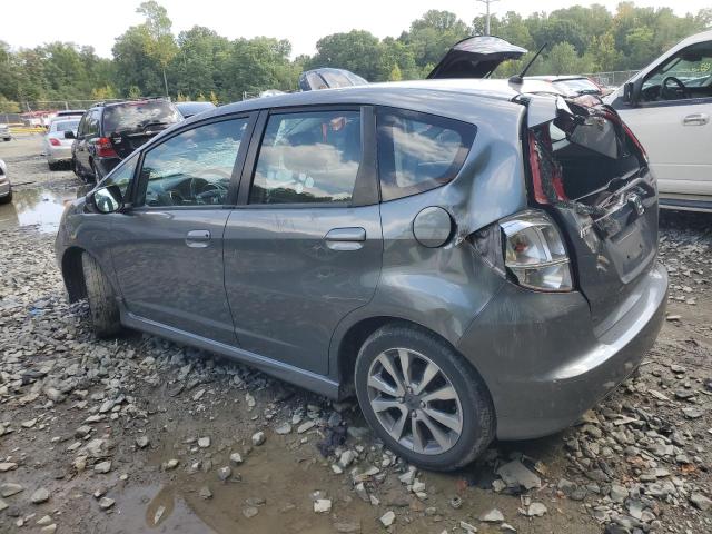 JHMGE8H57CC009181 - 2012 HONDA FIT SPORT GRAY photo 2