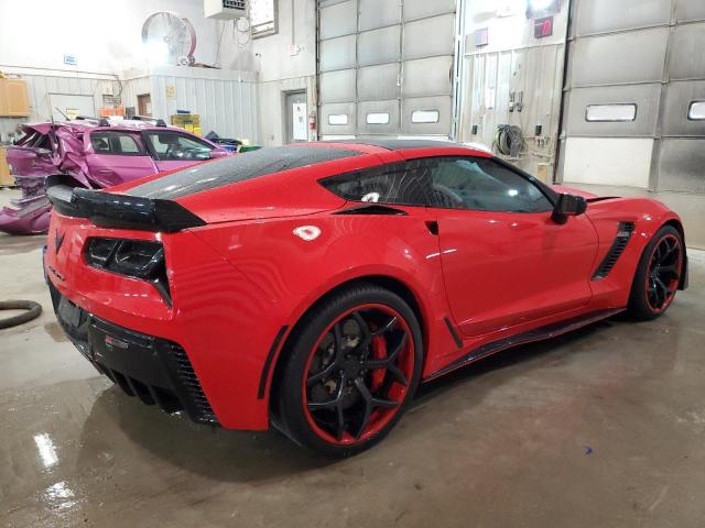 1G1YU2D66F5607221 - 2015 CHEVROLET CORVETTE Z06 3LZ RED photo 3