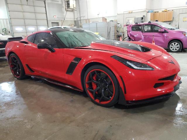 1G1YU2D66F5607221 - 2015 CHEVROLET CORVETTE Z06 3LZ RED photo 4