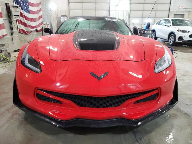 1G1YU2D66F5607221 - 2015 CHEVROLET CORVETTE Z06 3LZ RED photo 5