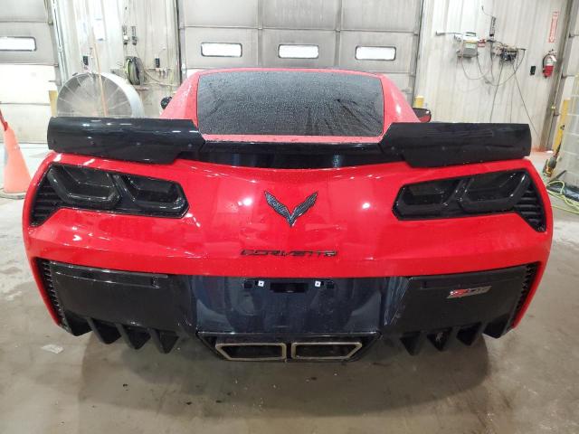 1G1YU2D66F5607221 - 2015 CHEVROLET CORVETTE Z06 3LZ RED photo 6