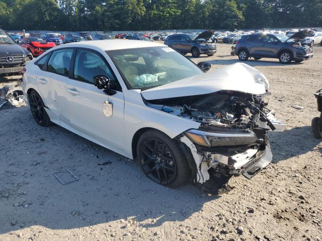 2HGFE2F58SH606298 - 2025 HONDA CIVIC SPORT WHITE photo 4
