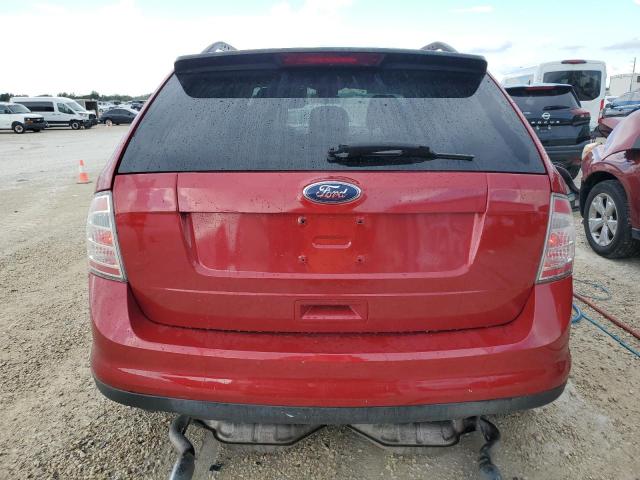 2FMDK3GC2ABA89675 - 2010 FORD EDGE SE RED photo 6