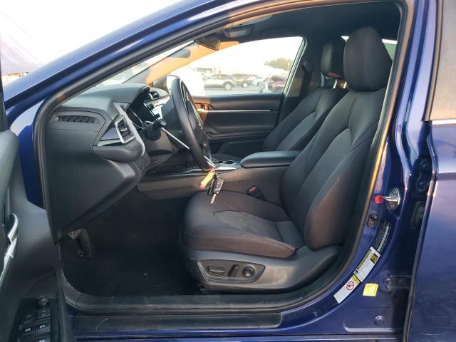 4T1B11HK7JU591788 - 2018 TOYOTA CAMRY L BLUE photo 7