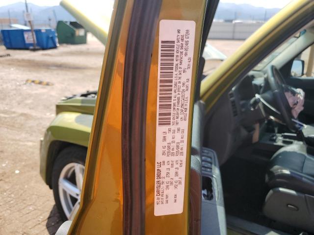 1C4PJMAK1CW191724 - 2012 JEEP LIBERTY SPORT 绿色 照片 13