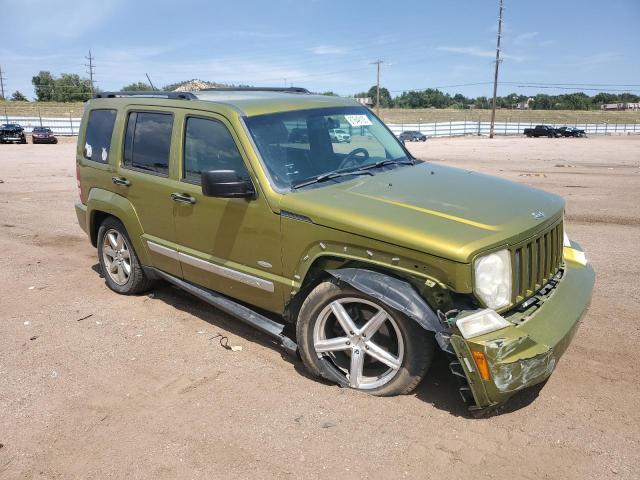 1C4PJMAK1CW191724 - 2012 JEEP LIBERTY SPORT 绿色 照片 4