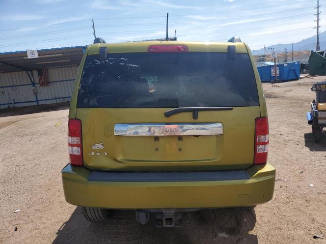 1C4PJMAK1CW191724 - 2012 JEEP LIBERTY SPORT 绿色 照片 6