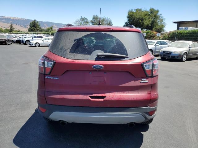 1FMCU0GD3JUA50262 - 2018 FORD ESCAPE SE RED photo 6