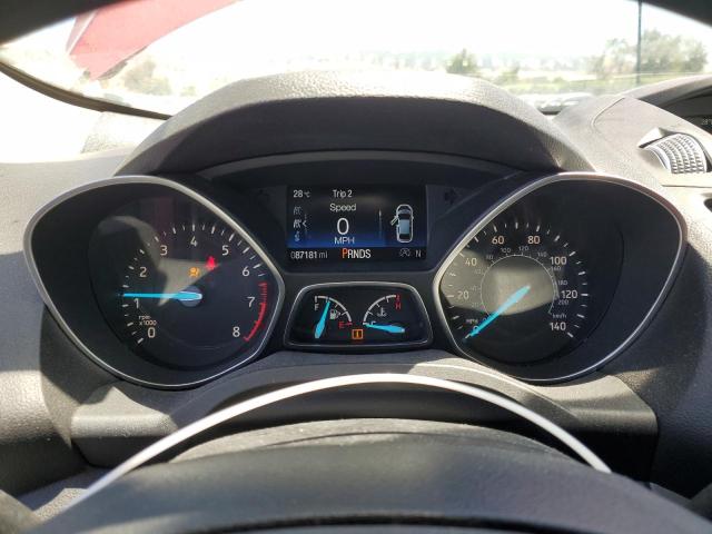 1FMCU0GD3JUA50262 - 2018 FORD ESCAPE SE RED photo 9