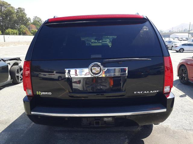 1GYS3EEJ8CR271462 - 2012 CADILLAC ESCALADE HYBRID BLACK photo 6