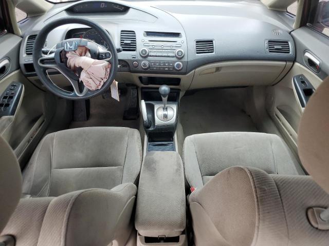 19XFA1F55BE031853 - 2011 HONDA CIVIC LX MAROON photo 8