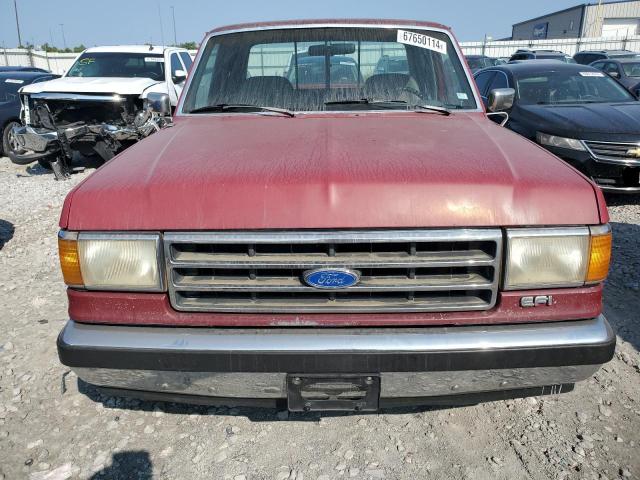 1FTEX15N7LKB38428 - 1990 FORD F150 Қызыл фото 5