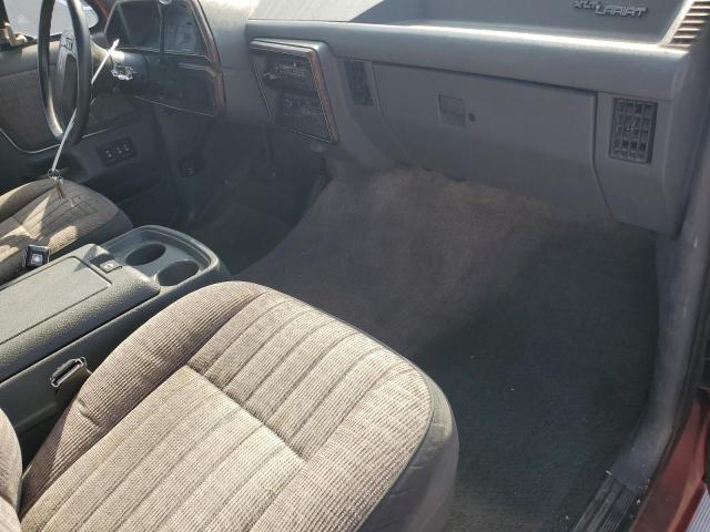 1FTEX15N7LKB38428 - 1990 FORD F150 Қызыл фото 8