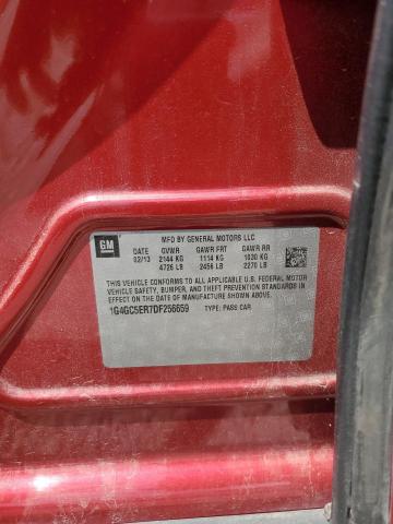 1G4GC5ER7DF256659 - 2013 BUICK LACROSSE Qırmızı foto 13