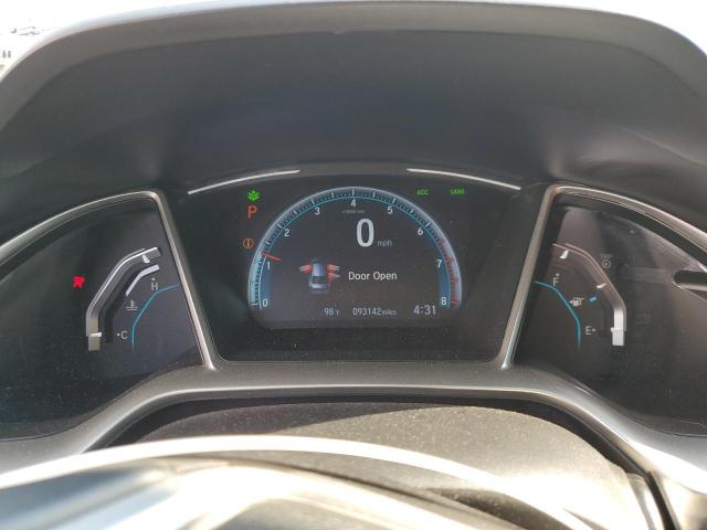 19XFC1F3XME205184 - 2021 HONDA CIVIC EX WHITE photo 9