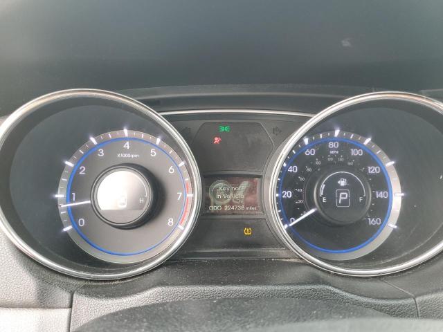 5NPEC4AC9DH717938 - 2013 HYUNDAI SONATA SE SILVER photo 9