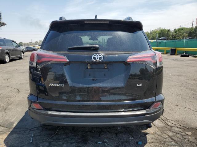 2T3ZFREV8HW396703 - 2017 TOYOTA RAV4 LE BLACK photo 6