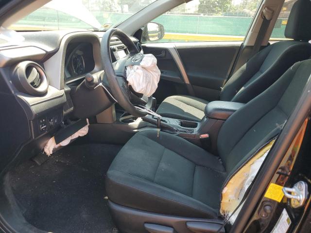 2T3ZFREV8HW396703 - 2017 TOYOTA RAV4 LE BLACK photo 7