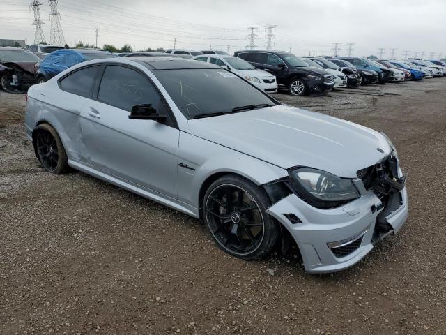 WDDGJ7HB6CF813831 - 2012 MERCEDES-BENZ C 63 AMG SILVER photo 4