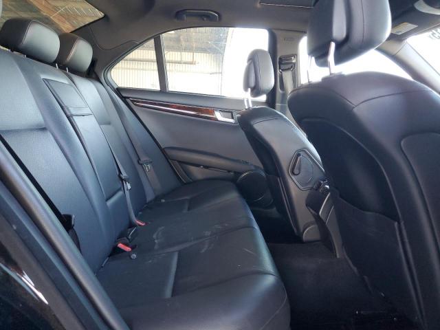 WDDGF8BB1CF855243 - 2012 MERCEDES-BENZ C 300 4MATIC BLACK photo 10