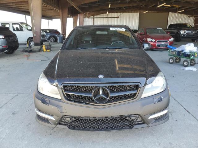 WDDGF8BB1CF855243 - 2012 MERCEDES-BENZ C 300 4MATIC BLACK photo 5