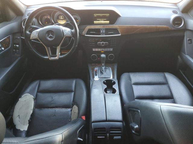 WDDGF8BB1CF855243 - 2012 MERCEDES-BENZ C 300 4MATIC BLACK photo 8