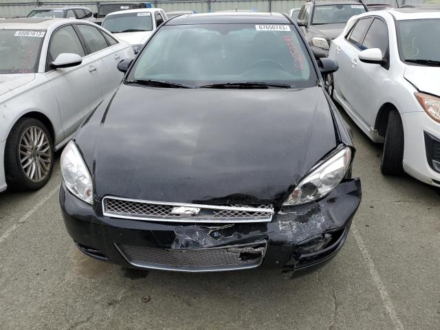 2G1WG5E32C1223602 - 2012 CHEVROLET IMPALA LT BLACK photo 5