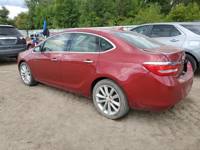 1G4PP5SK5E4158609 - 2014 BUICK VERANO RED photo 2