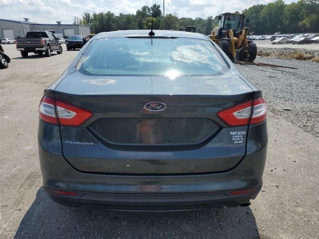 3FA6P0H75FR135240 - 2015 FORD FUSION SE BLACK photo 6