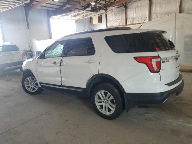 1FM5K8D80KGB46774 - 2019 FORD EXPLORER XLT 白色 照片 2