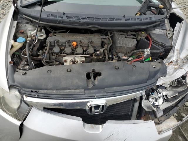 1HGFA16597L020189 - 2007 HONDA CIVIC LX Srebrny zdjęcie 11