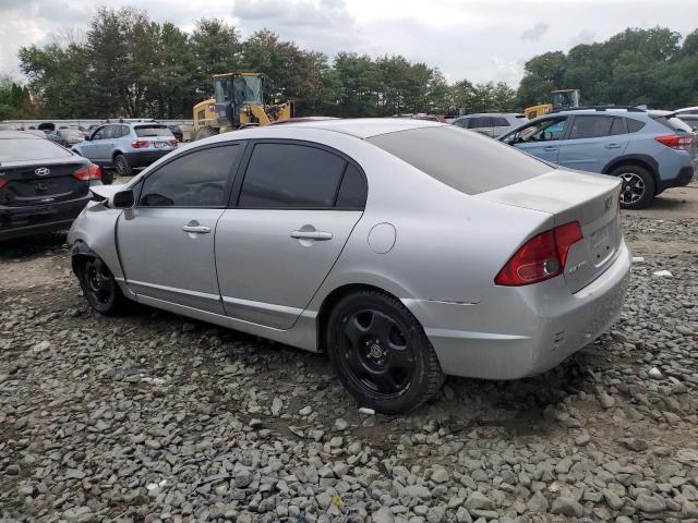 1HGFA16597L020189 - 2007 HONDA CIVIC LX Srebrny zdjęcie 2