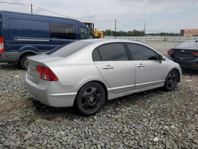 1HGFA16597L020189 - 2007 HONDA CIVIC LX Srebrny zdjęcie 3