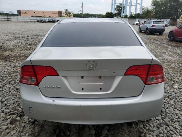 1HGFA16597L020189 - 2007 HONDA CIVIC LX Srebrny zdjęcie 6