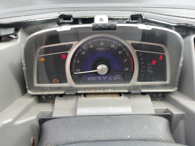 1HGFA16597L020189 - 2007 HONDA CIVIC LX Srebrny zdjęcie 9